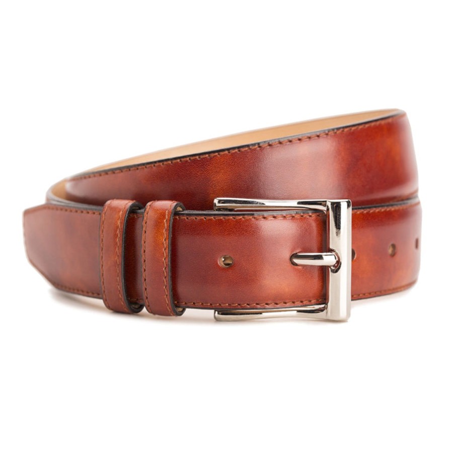 Meermin 104235 - Gold Museum Calf | Men Belts