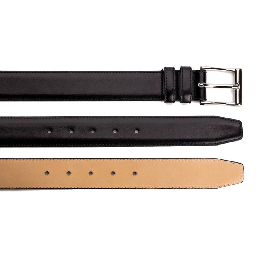 Meermin 104235 - Black Freudenberg Calf | Men Belts