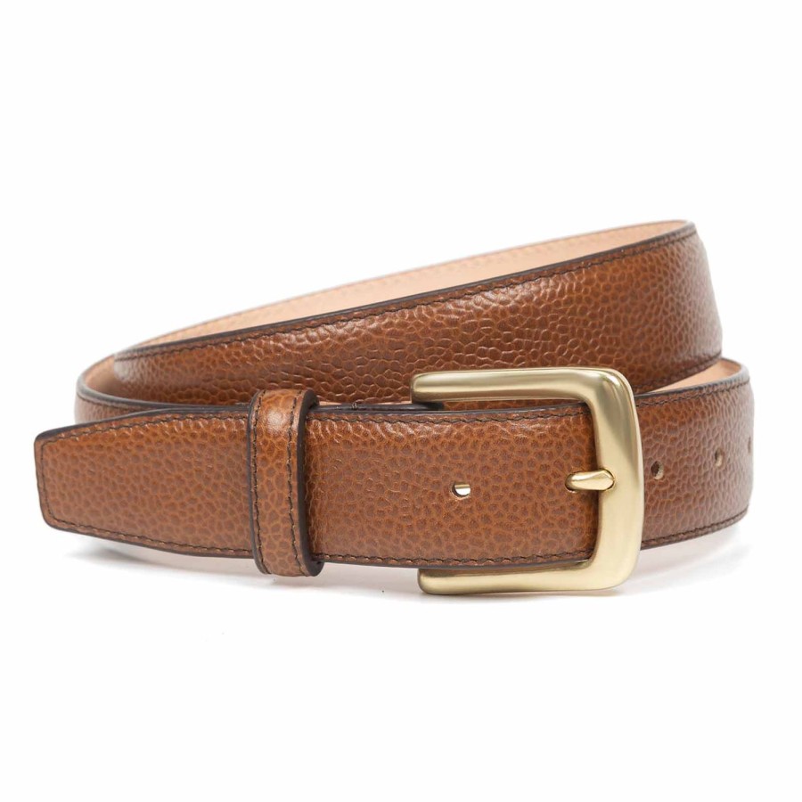 Meermin 104436 - Cognac Pebble Grain | Men Belts