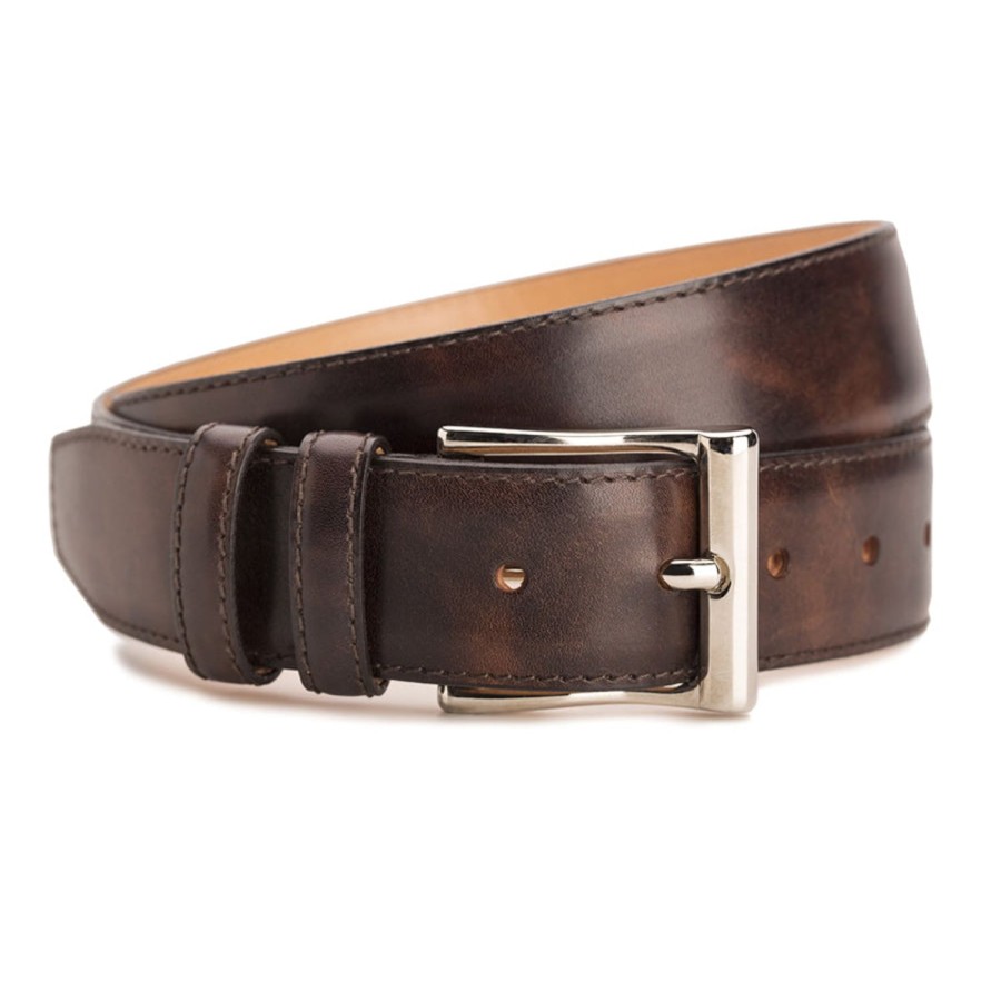 Meermin 104235 - Brown Museum Calf | Men Belts