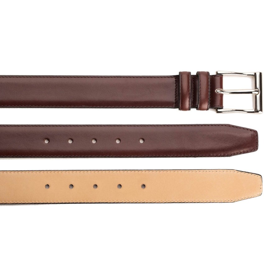 Meermin 104235 - Burgundy Naturcalf | Men Belts