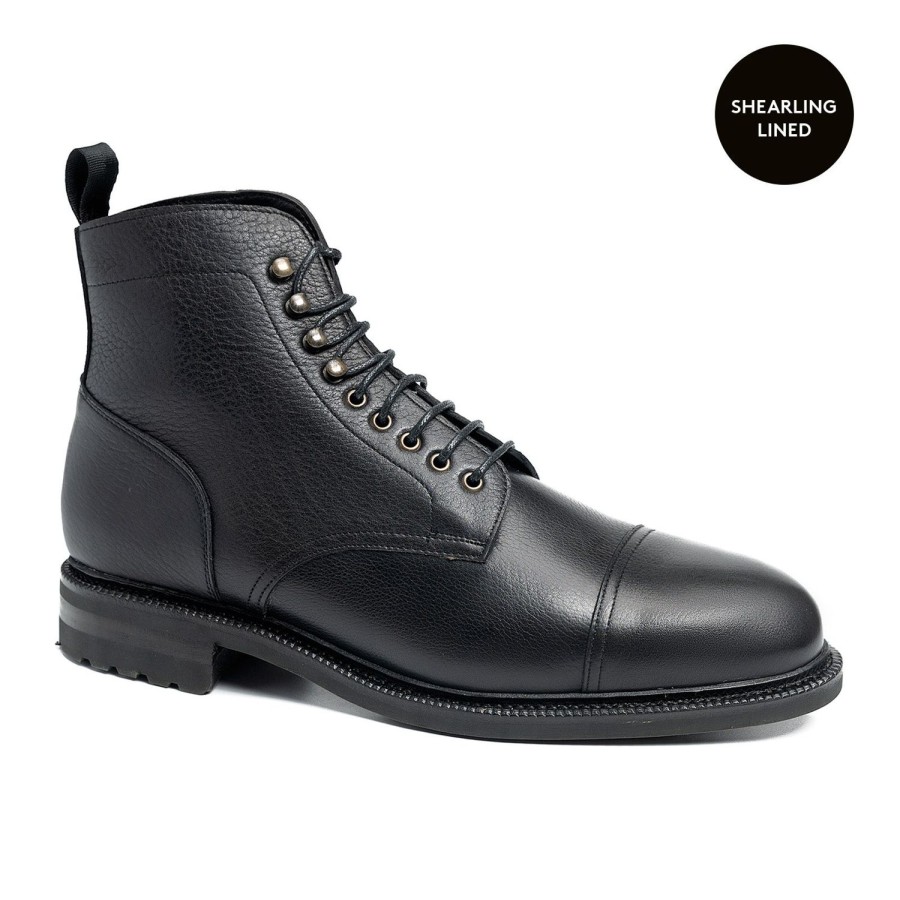 Meermin 116710 - Black Softcalf - E (Ultraflex System) | Men Boots