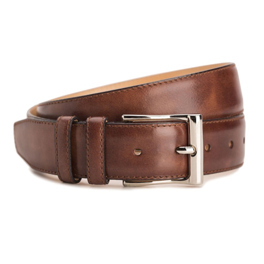 Meermin 104235 - Cognac Museum Calf | Men Belts