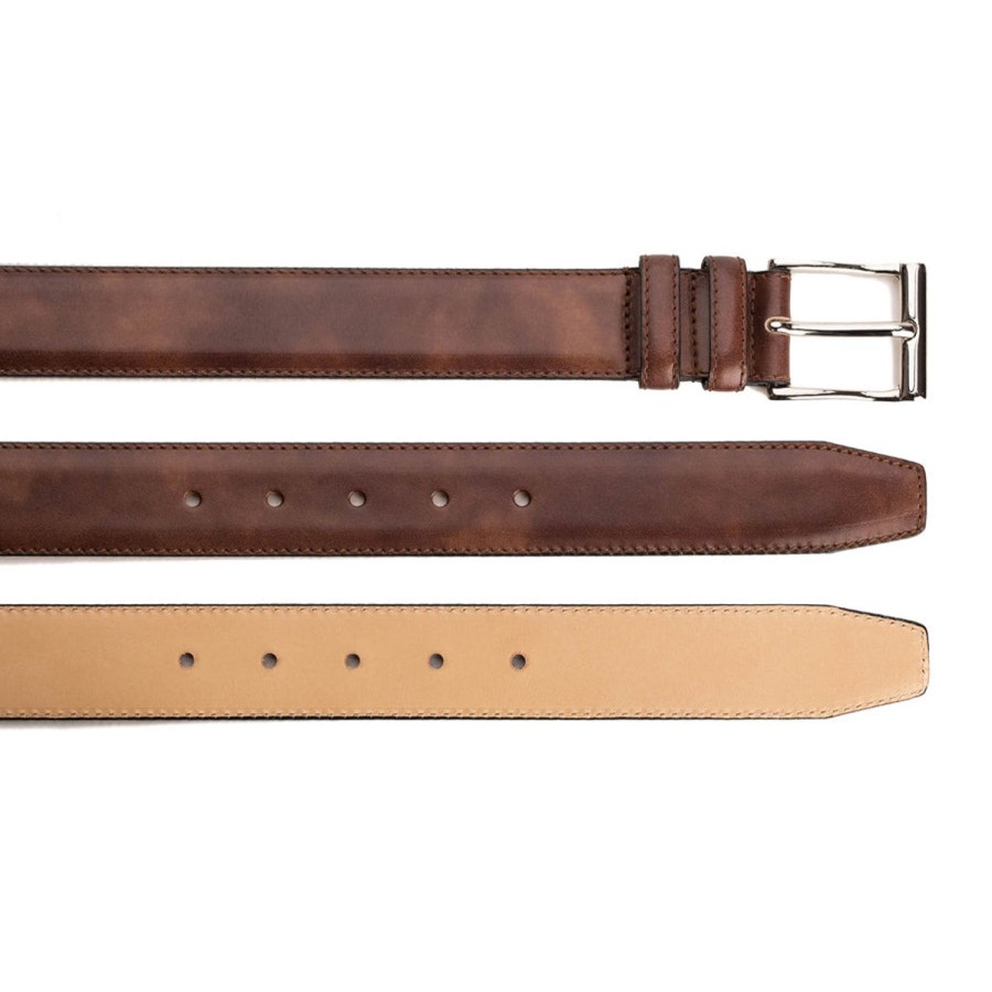 Meermin 104235 - Cognac Museum Calf | Men Belts