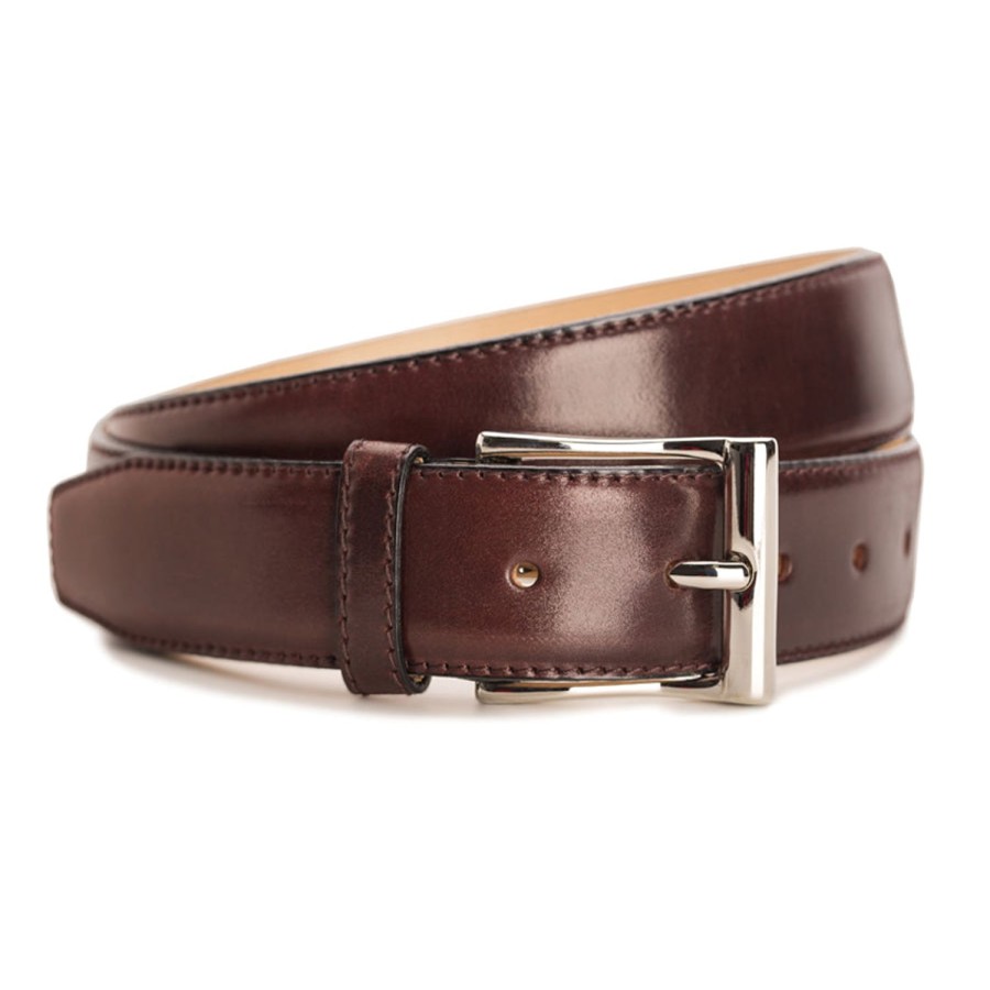 Meermin 104335 - Burgundy Heritage Shell Cordovan | Men Belts