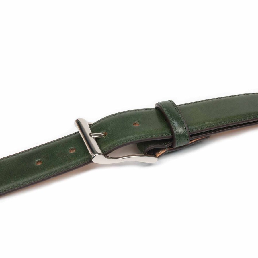 Meermin 104335 - Green Heritage Shell Cordovan | Men Belts
