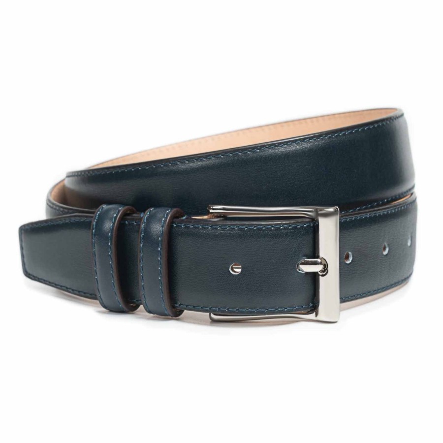 Meermin 104235 - Navy Naturcalf | Men Belts