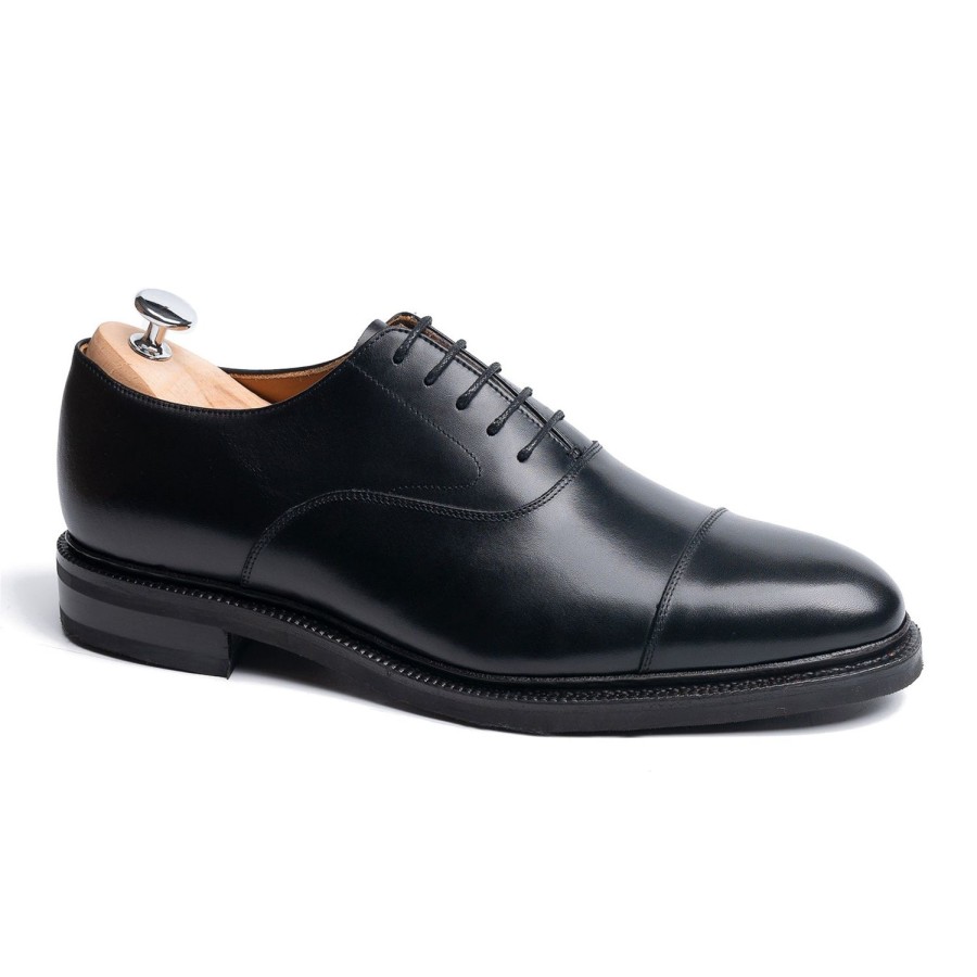 Meermin 116660 - Black Calf - E (Ultraflex System) | Men Oxfords